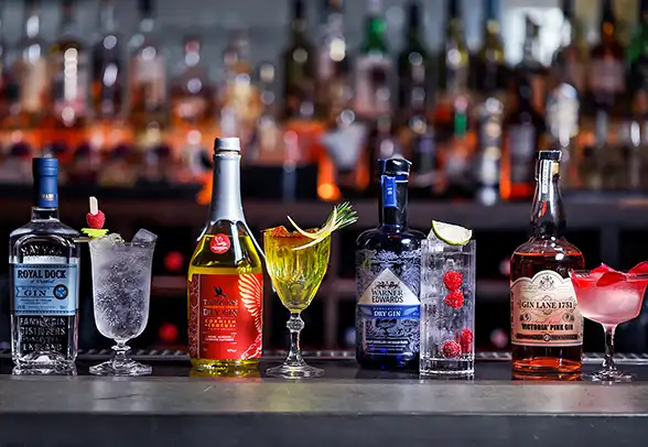 Speciality gin, whisky & rums from India