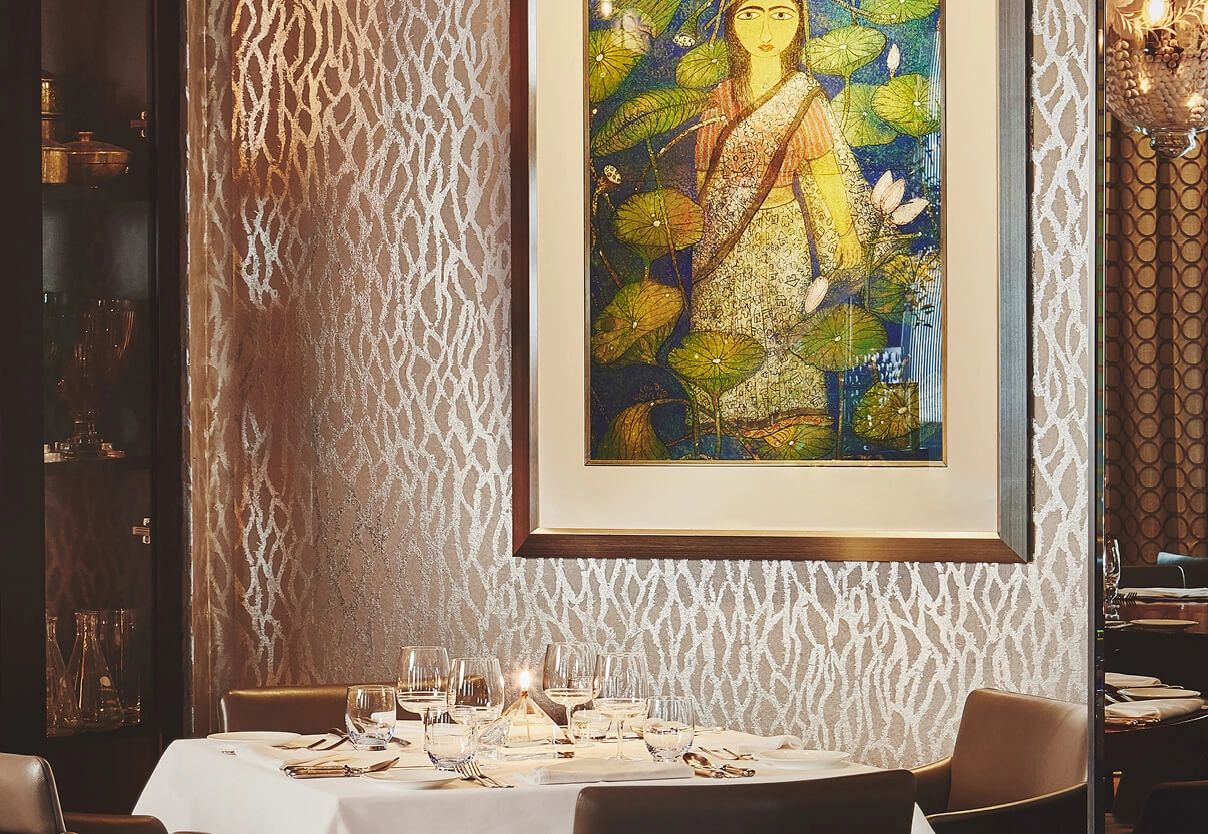 Chutney Mary dining room in St James's