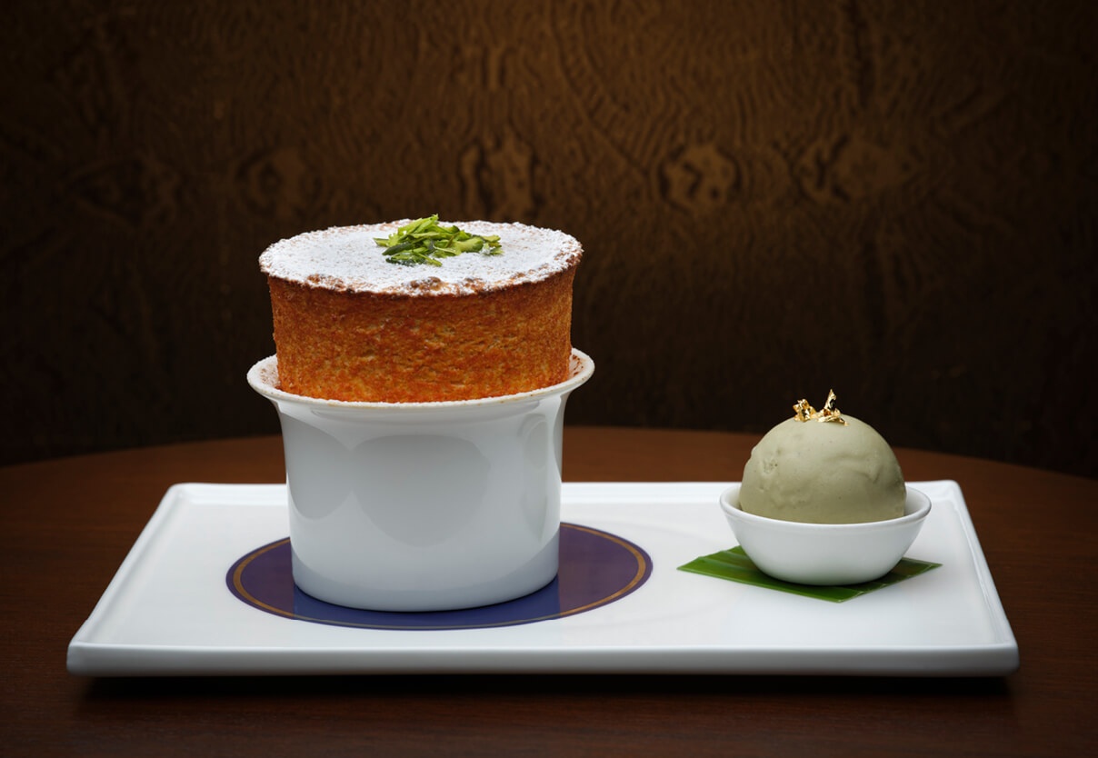 Carrot Halwa Soufflé 