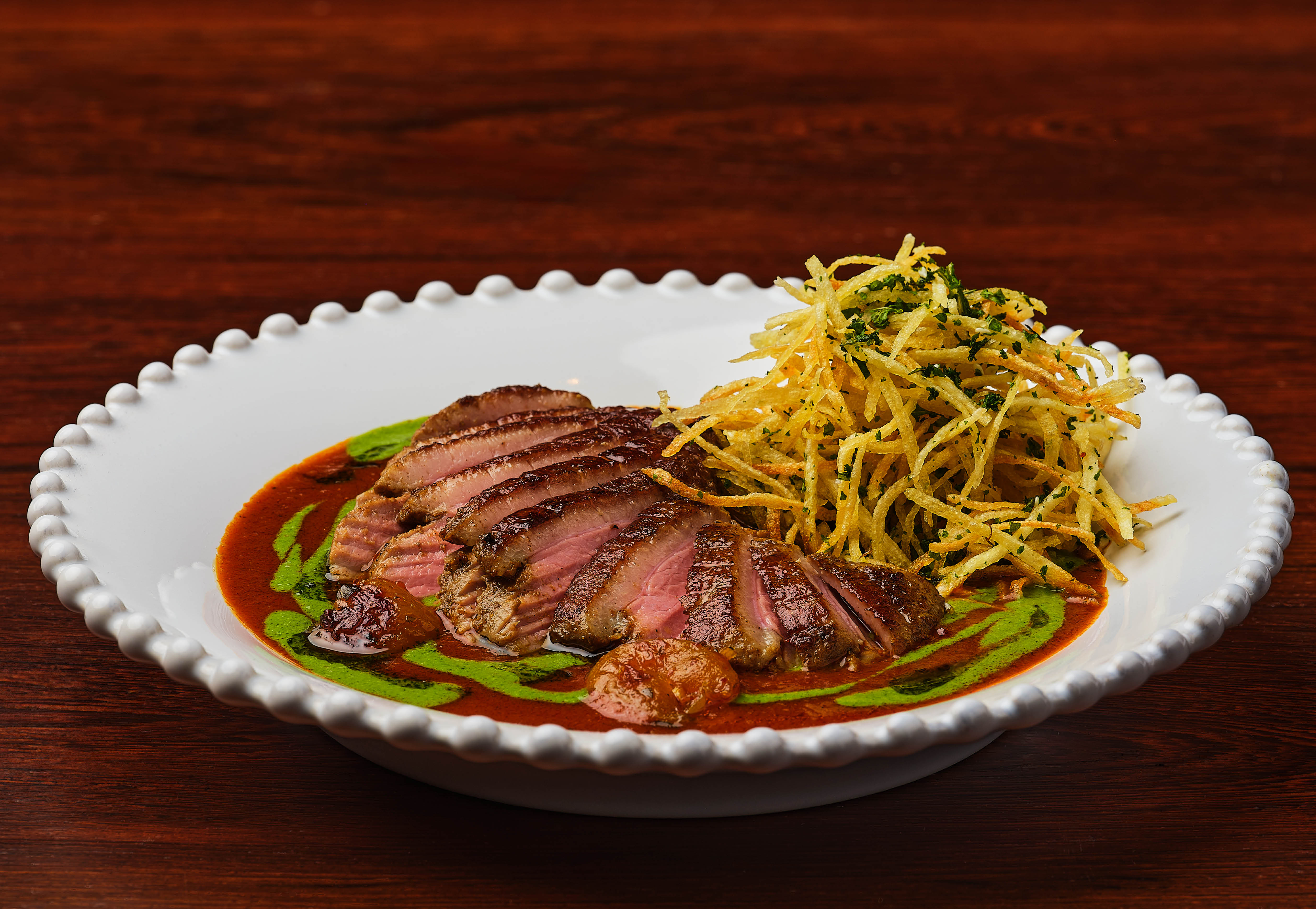 Parsi Wedding Duck Jardaloo with Salli