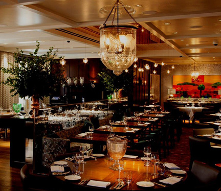 Chutney Mary interior - Best New Year's Eve Dinner