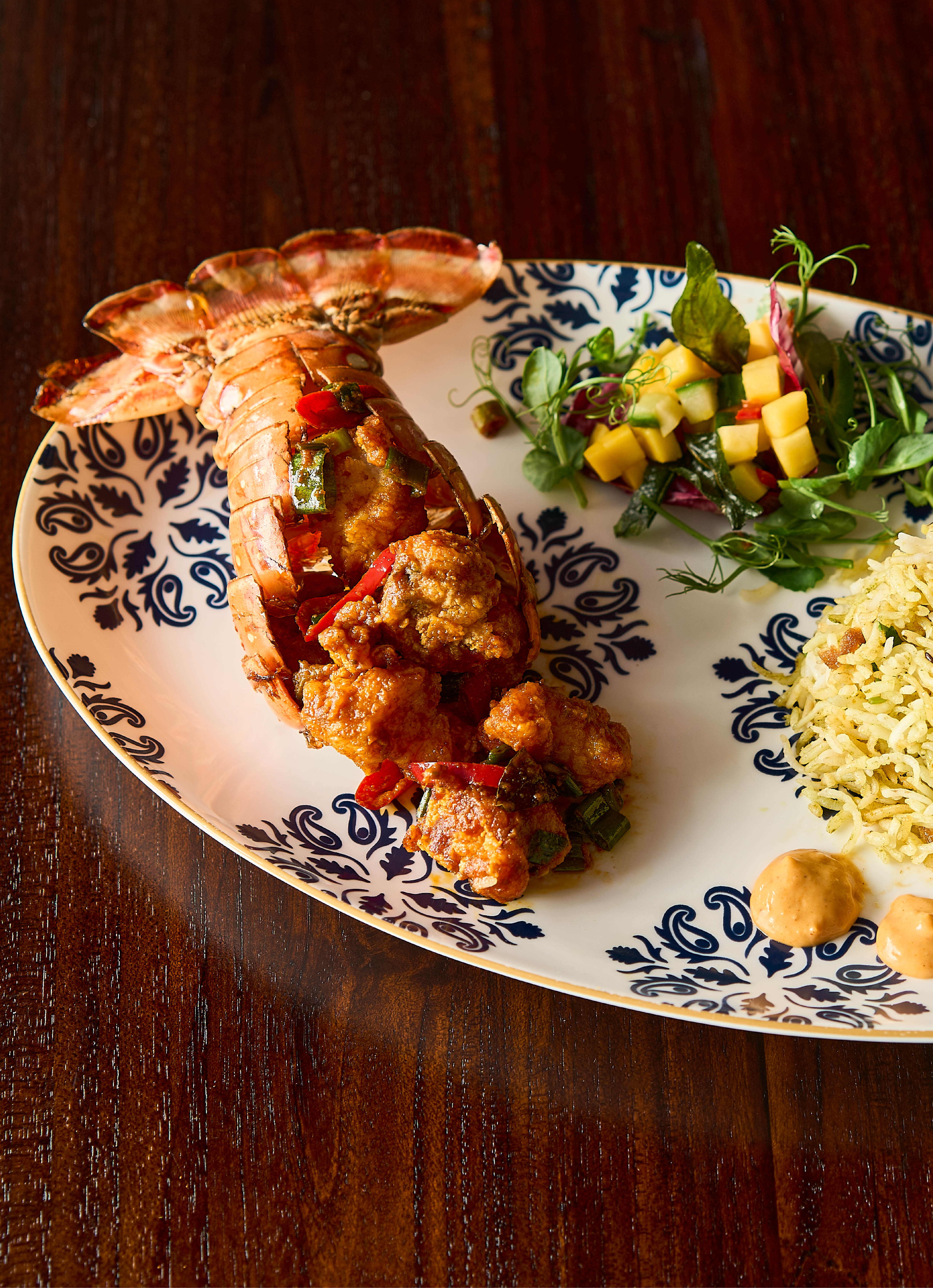 Tandoori Lobster at Chutney Mary