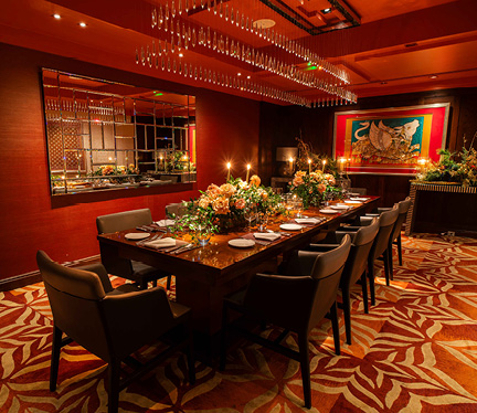 Crystal Room - Christmas Private Dining at Chutney Mary