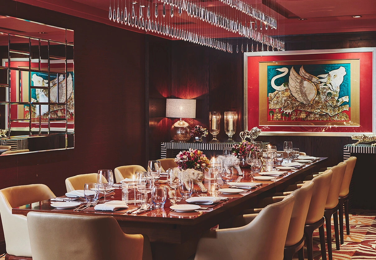 Private Dining Room at Chutney Mary