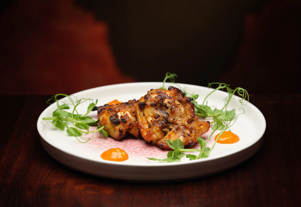 Tandoori quail 